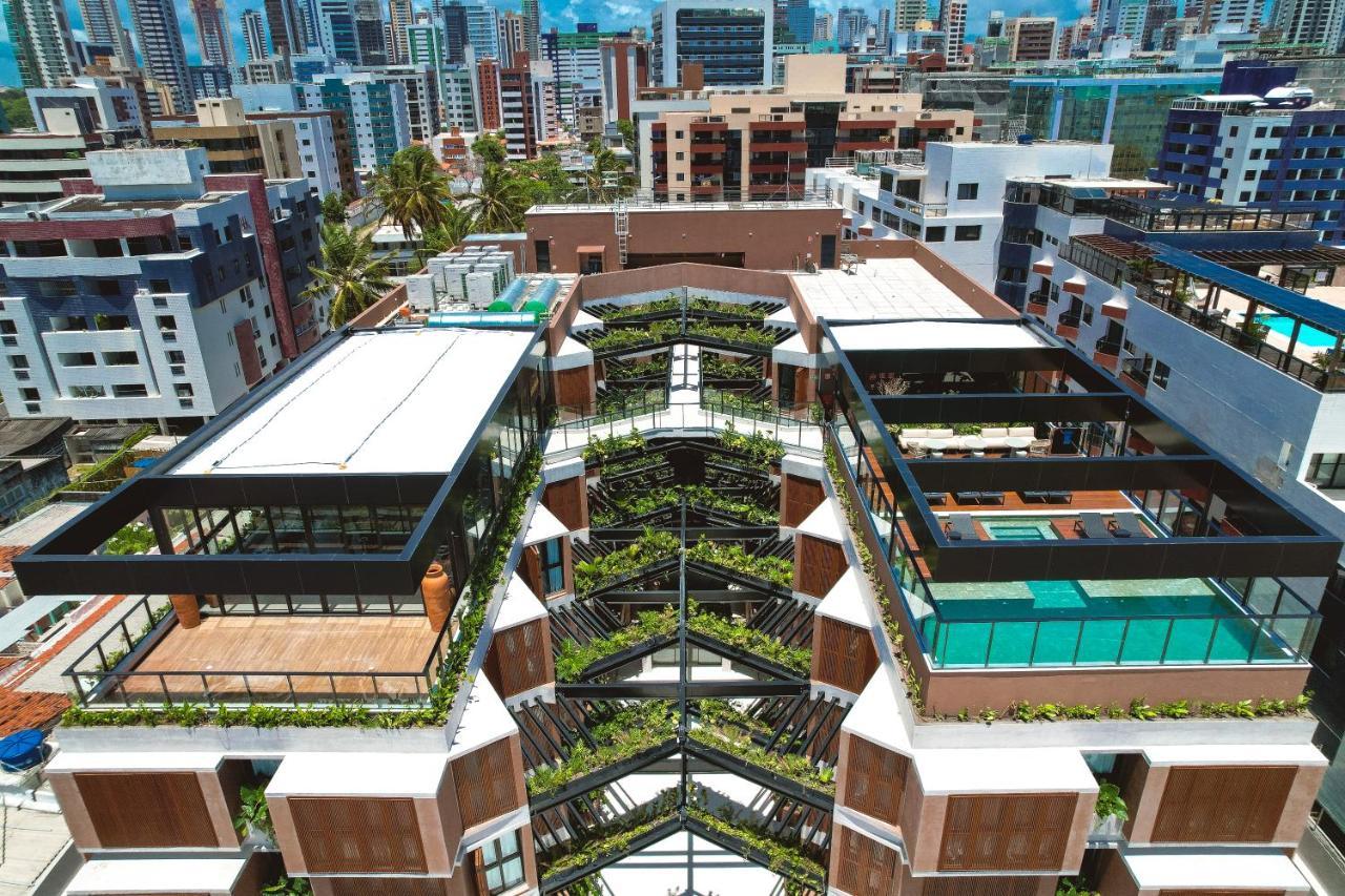 Ba'Ra Hotel João Pessoa Екстериор снимка The complex's rooftop
